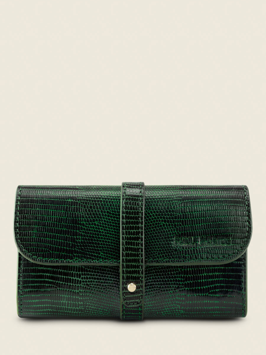 foto-vista-frontale-custodia-per-occhiali-in-pelle-verde-oscar-1960-paul-marius-m50-l-dg