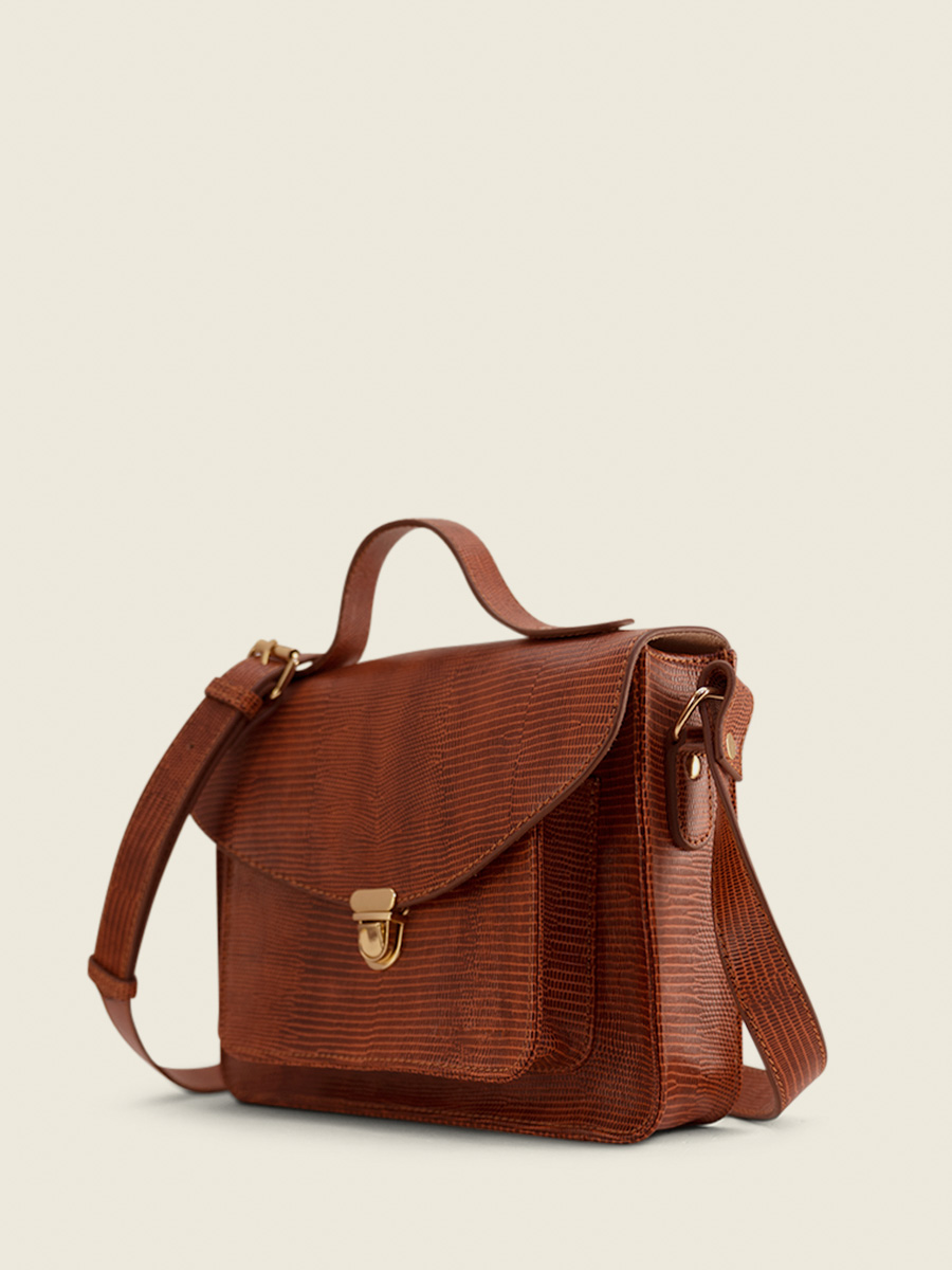 foto-vista-dietro-borsa-a-mano-in-pelle-marrone-mademoiselle-george-1960-paul-marius-w05-l-l