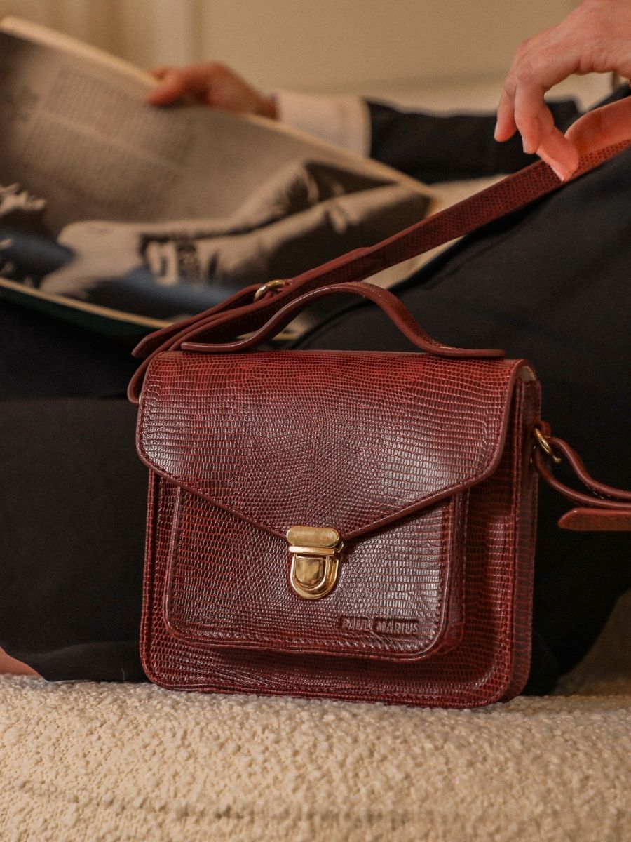 foto-vista-borsa-a-mano-in-pelle-rossa-mademoiselle-george-xs-1960-paul-marius-w05xs-l-r