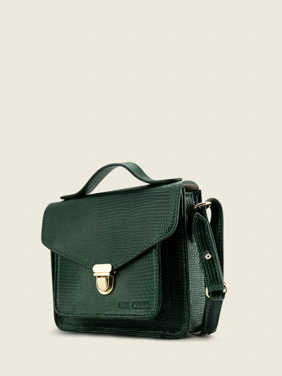foto-vista-dietro-borsa-a-mano-in-pelle-verde-mademoiselle-george-xs-1960-paul-marius-w05xs-l-dg