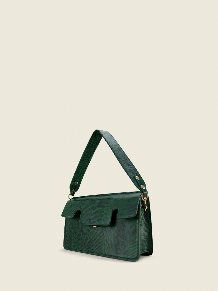 foto-vista-laterale-borsa-baguette-in-pelle-verde-gabrielle-1960-paul-marius-w42-l-dg