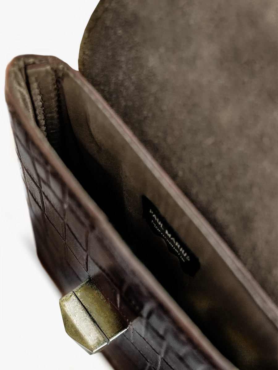 foto-interno-borsa-telefono-in-pelle-donna-agathe-alligator-marrone-paul-marius-m70-a-db