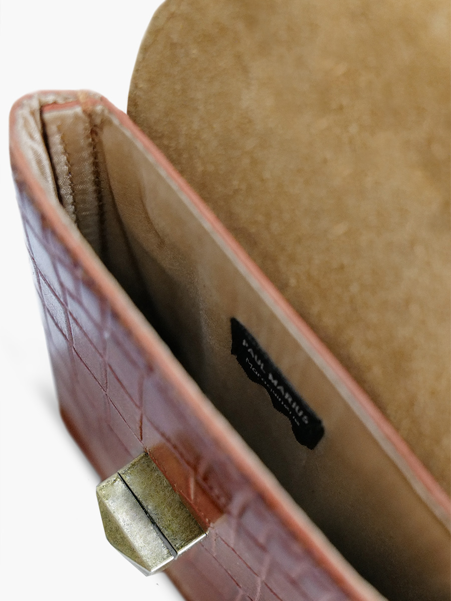 foto-interno-borsa-telefono-in-pelle-donna-agathe-alligator-marrone-paul-marius-m70-a-l