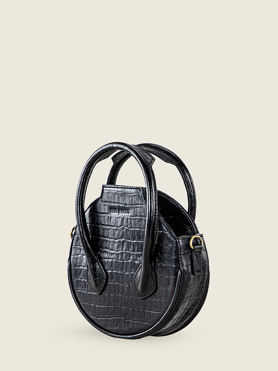 foto-vista-laterale-borsa-a-mano-in-pelle-nera-aline-heritage-nero-corvino-paul-marius-w34-cr-b