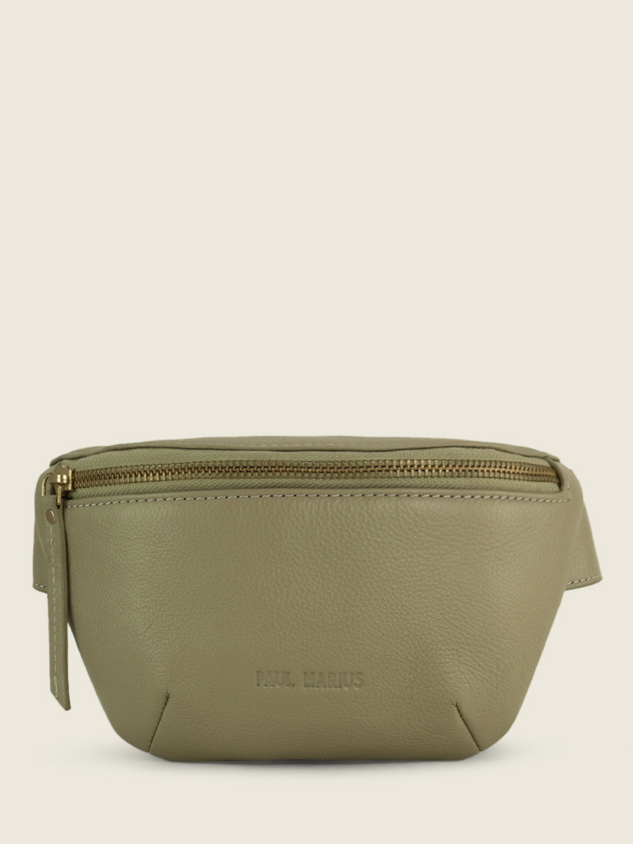 foto-vista-frontale-mini-marsupio-in-pelle-verde-labanane-xs-art-deco-mandorla-paul-marius-m503xs-ad-al