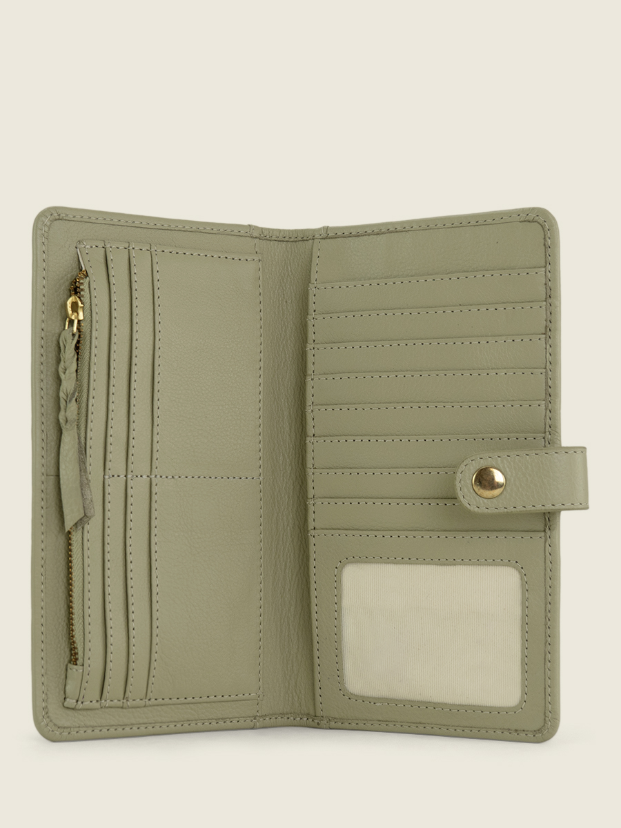 foto-vista-posteriore-portafoglio-in-pelle-verde-charlotte-n2-art-deco-mandorla-paul-marius-m67-ad-al