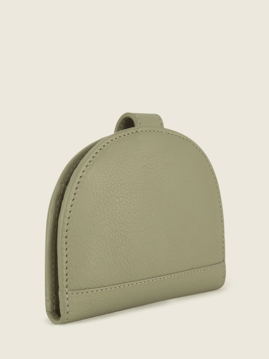 foto-vista-laterale-portafoglio-in-pelle-verde-manon-n2-art-deco-amande-paul-marius-m33-ad-al