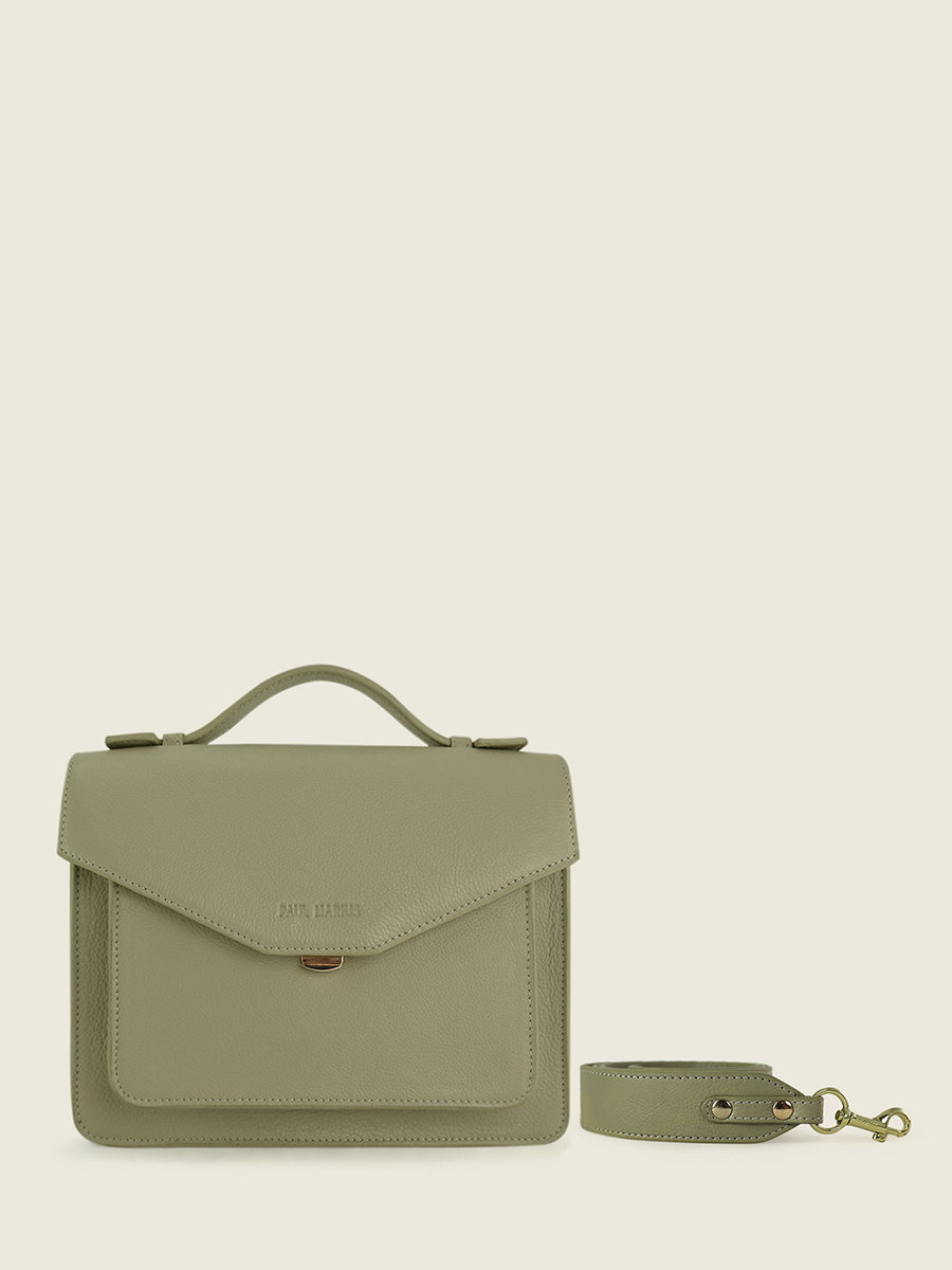 foto-vista-frontale-borsa-a-mano-in-pelle-verde-simone-art-deco-amande-paul-marius-w33-ad-al