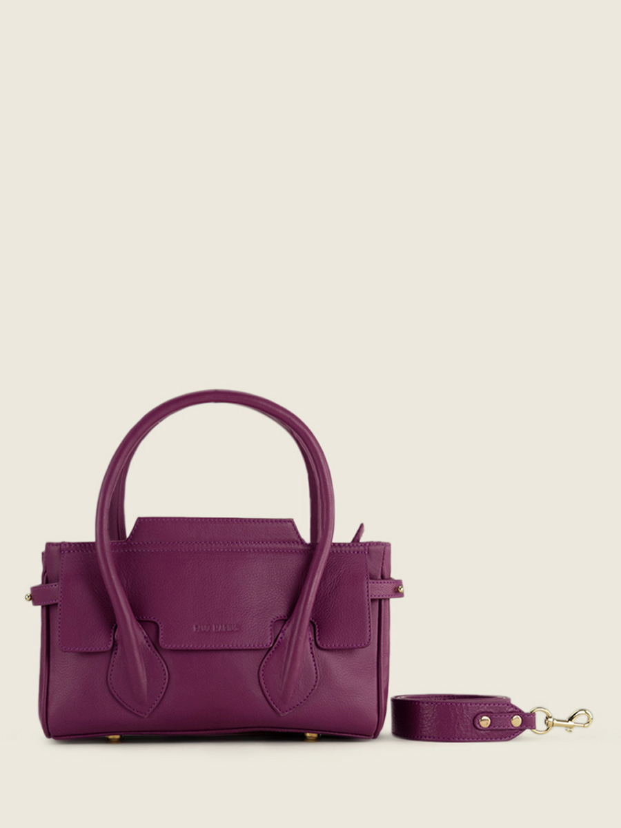 foto-vista-laterale-borsa-a-mano-in-pelle-viola-madeleine-s-art-deco-zinzolin-paul-marius-w31s-ad-zi