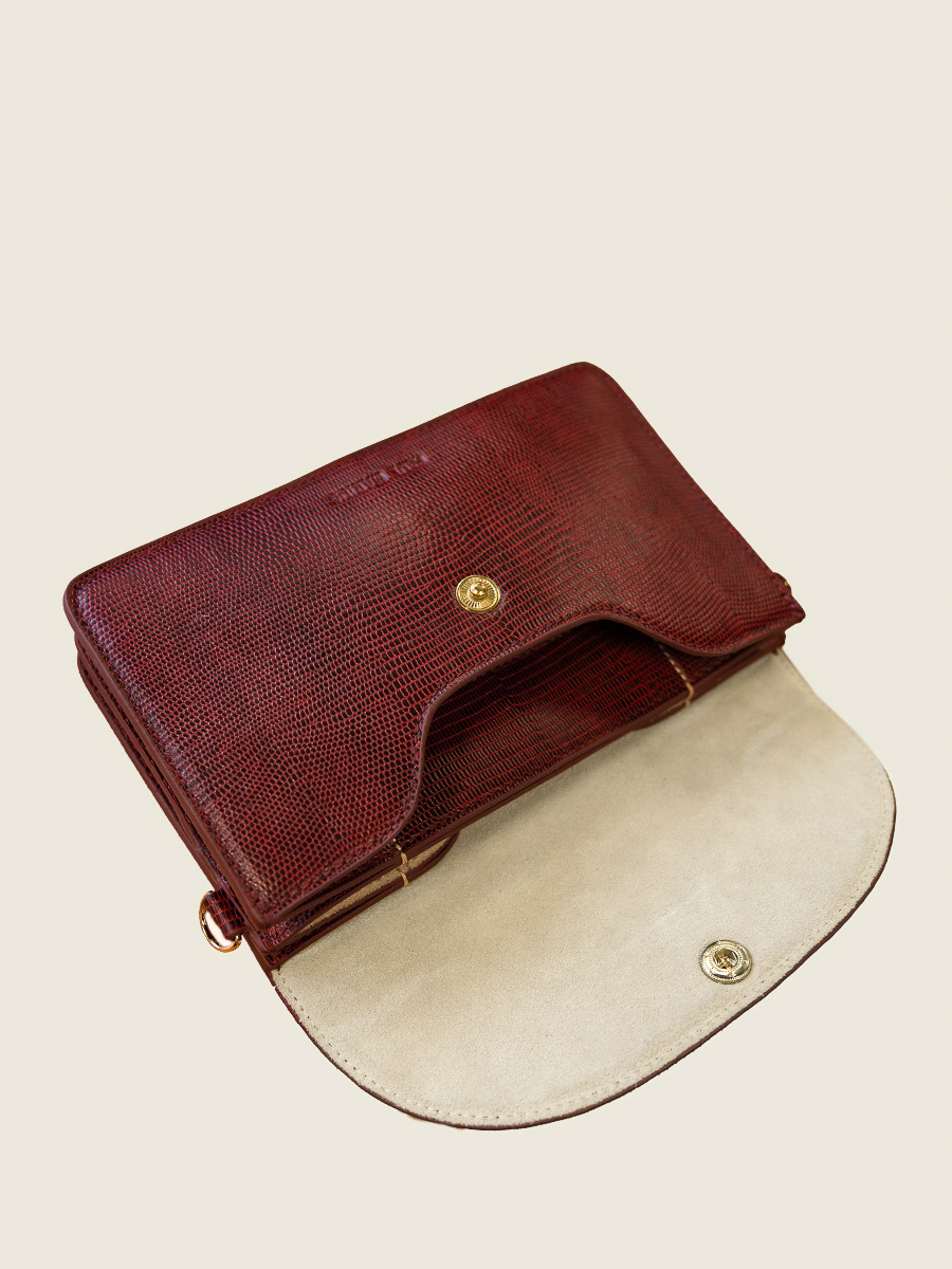 foto-vista-interna-borsa-pochette-in-pelle-rossa-bertille-1960-paul-marius-w44-l-r