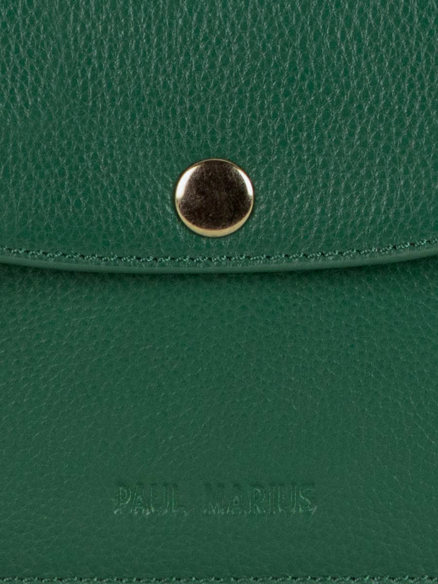 foto-vista-zoom-materiale-borsa-pochette-in-pelle-verde-bertille-azur-verde-imperial-paul-marius-w44-az-gr