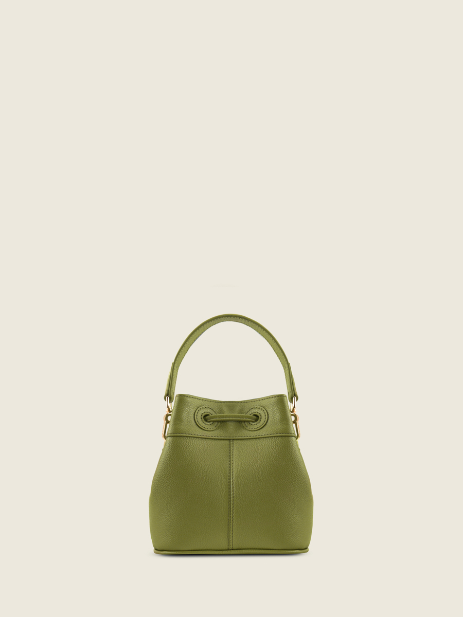 mini-borsa-a-secchiello-in-pelle-capucine-xs-verde-oliva-vista-posteriore-w39xs-gr-o