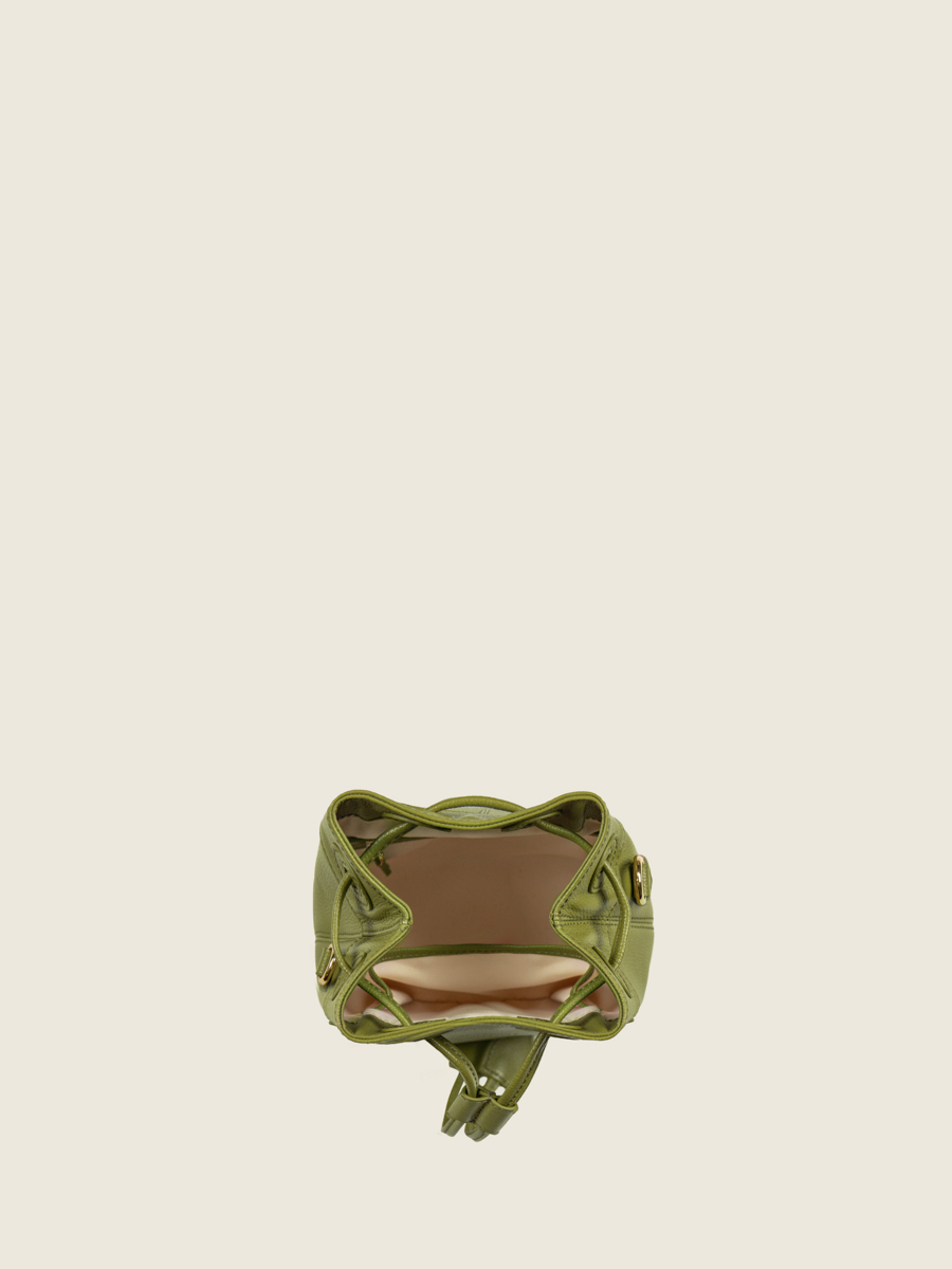 mini-borsa-a-secchiello-in-pelle-capucine-xs-verde-oliva-vista-interna-w39xs-gr-o