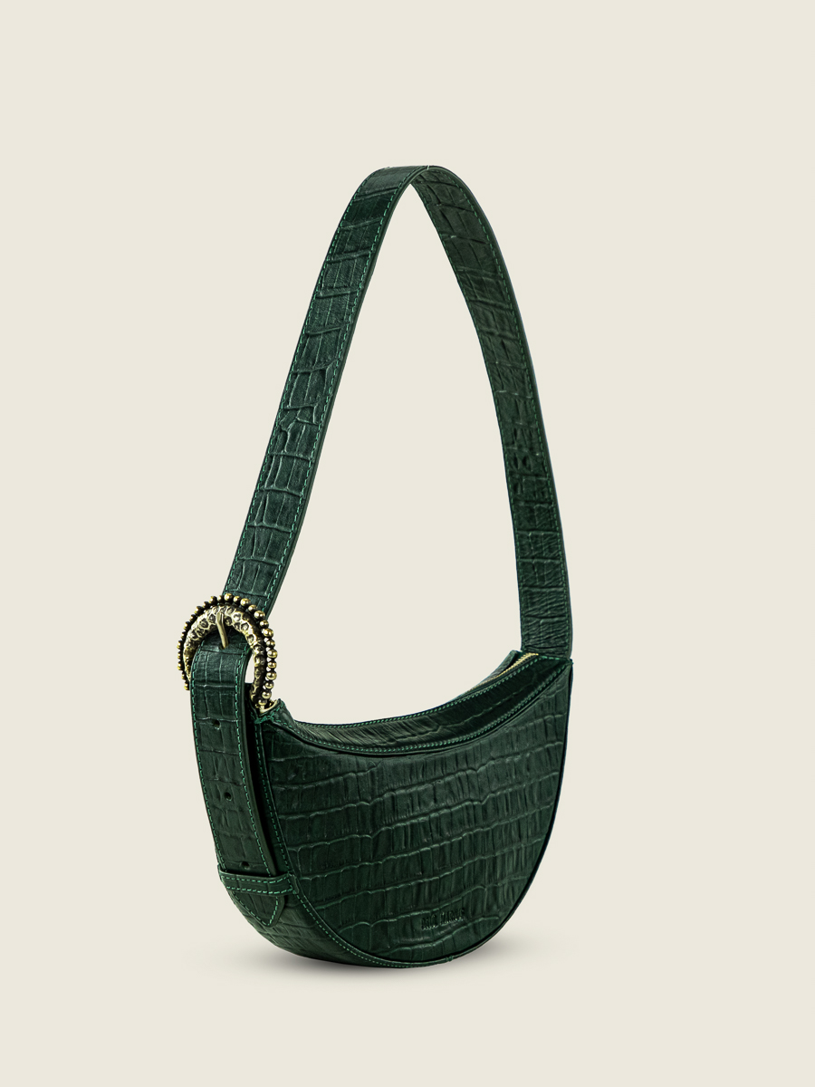 foto-vista-lato-borsa-a-mezzaluna-in-pelle-verde-celeste-heritage-malachite-paul-marius-w50-cr-dg