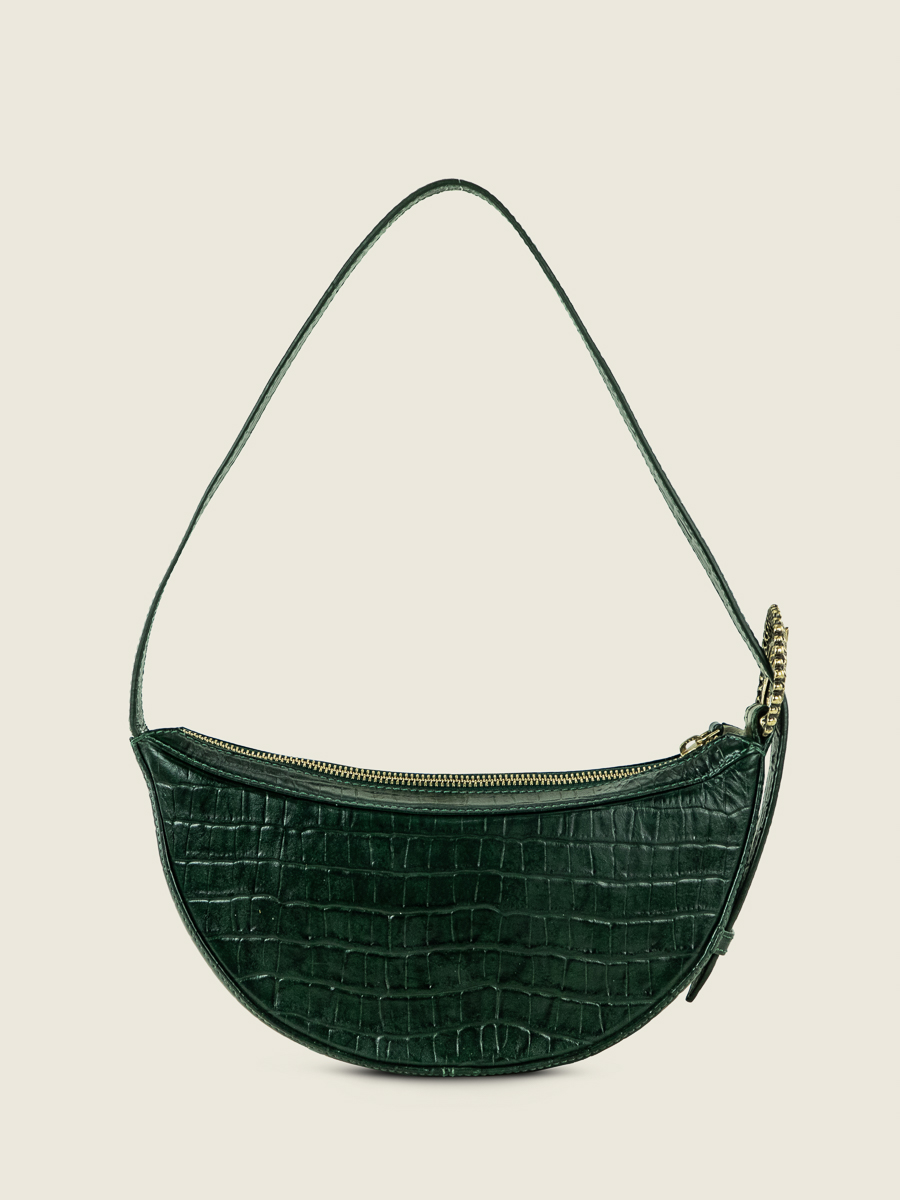 foto-vista-dietro-borsa-a-mezzaluna-in-pelle-verde-celeste-heritage-malachite-paul-marius-w50-cr-dg