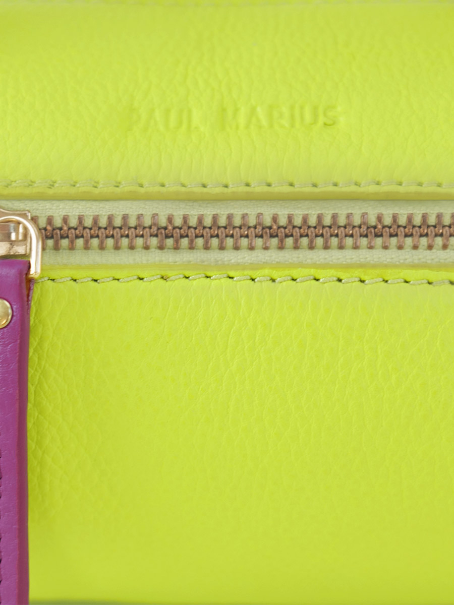 foto-focus-materiale-mini-borsa-a-mano-in-pelle-verde-viola-charlie-sorbet-mela-cassis-paul-marius-w30-sb-lgr-p