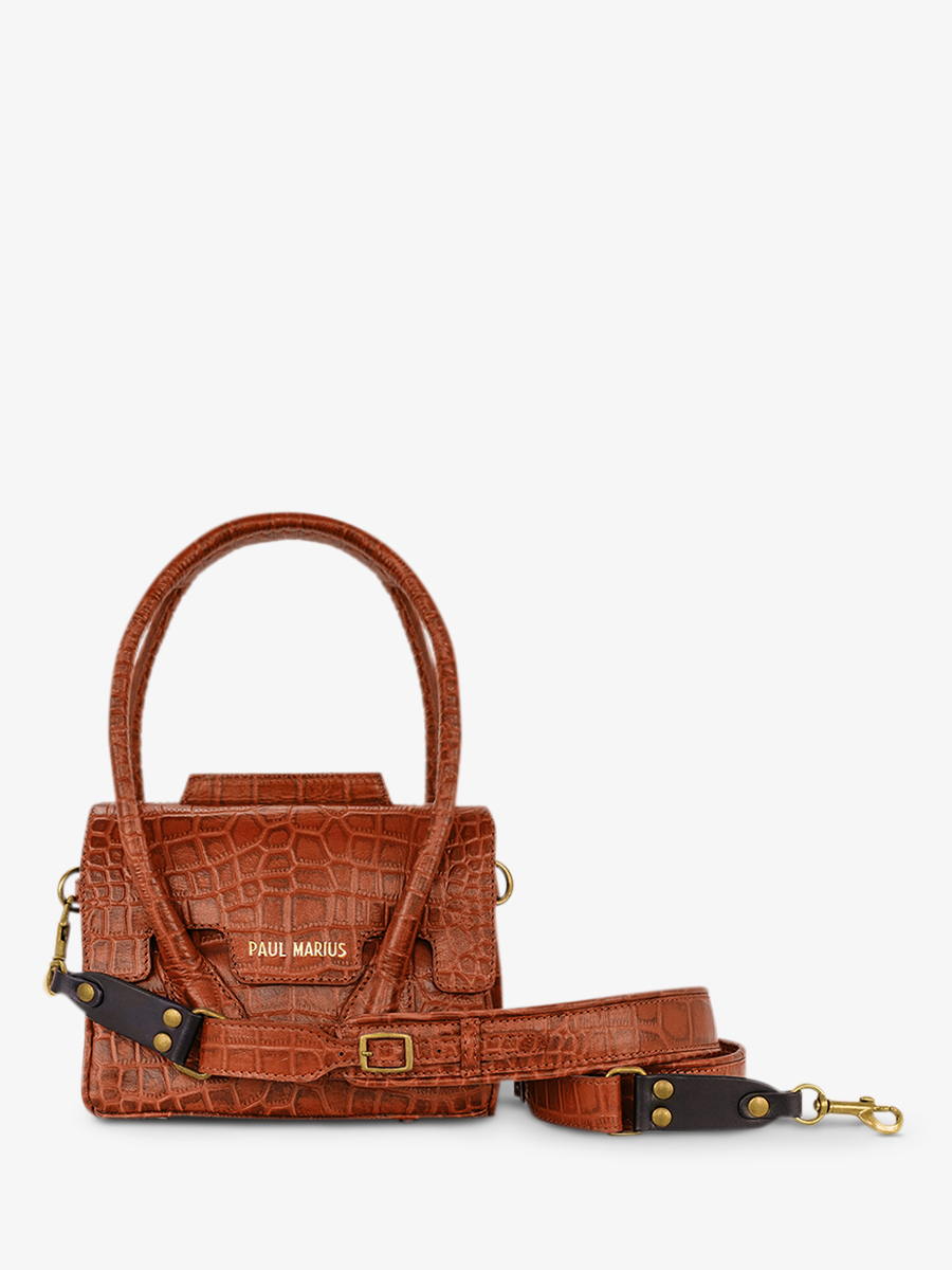 foto-vista-frontale-borsa-a-mano-in-pelle-donna-colette-xs-alligator-marrone-paul-marius-w28xs-a-l