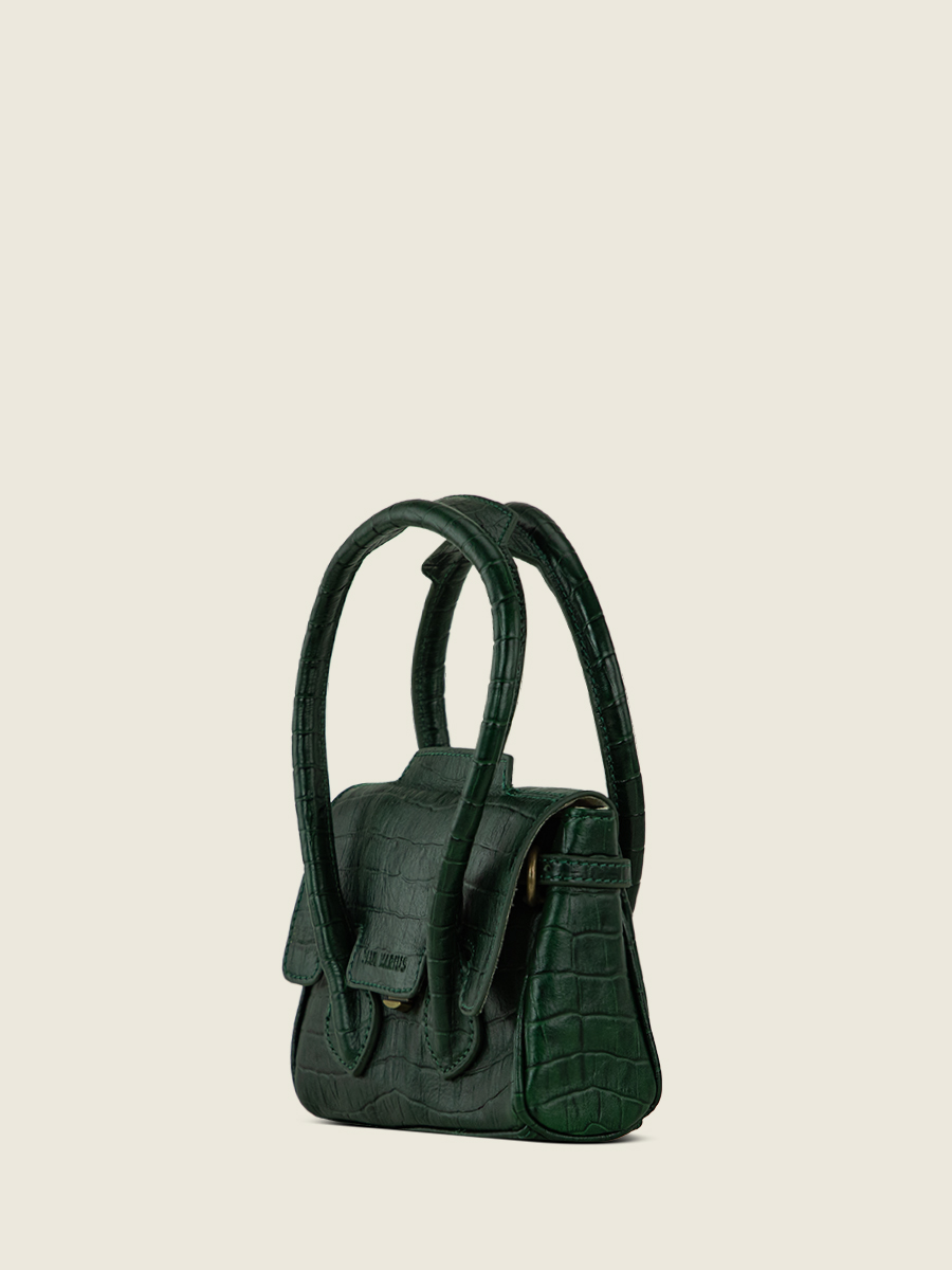 foto-vista-lato-mini-borsa-a-mano-in-pelle-verde-colette-xs-heritage-malachite-paul-marius-w28xs-cr-dg
