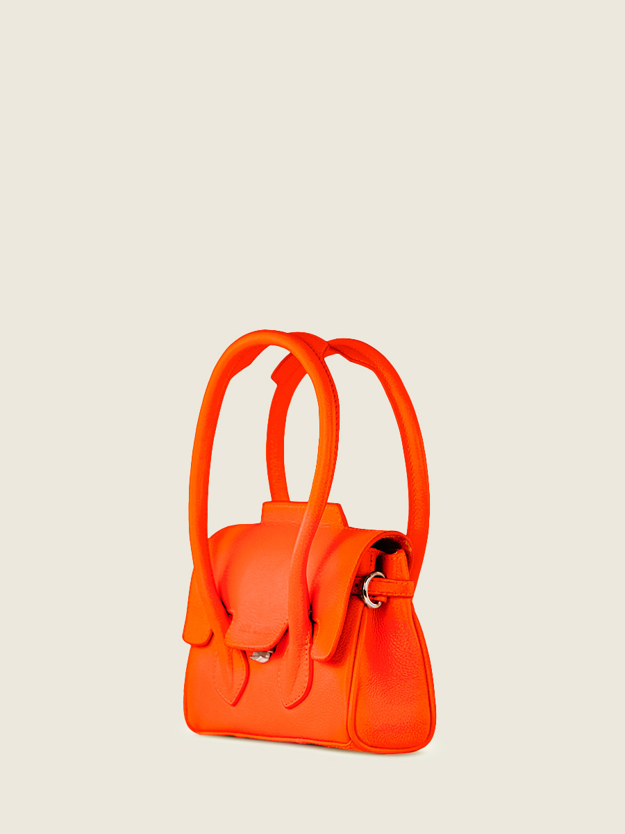 foto-vista-dietro-mini-borsa-a-mano-in-pelle-arancione-colette-xs-neon-paul-marius-w28xs-ne-o