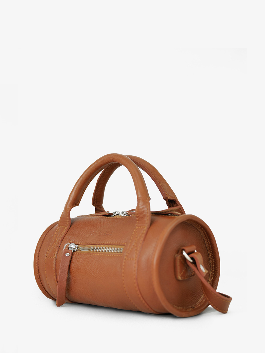 foto-vista-laterale-borsa-a-mano-in-pelle-marrone-donna-charlie-naturale-paul-marius-w30-l