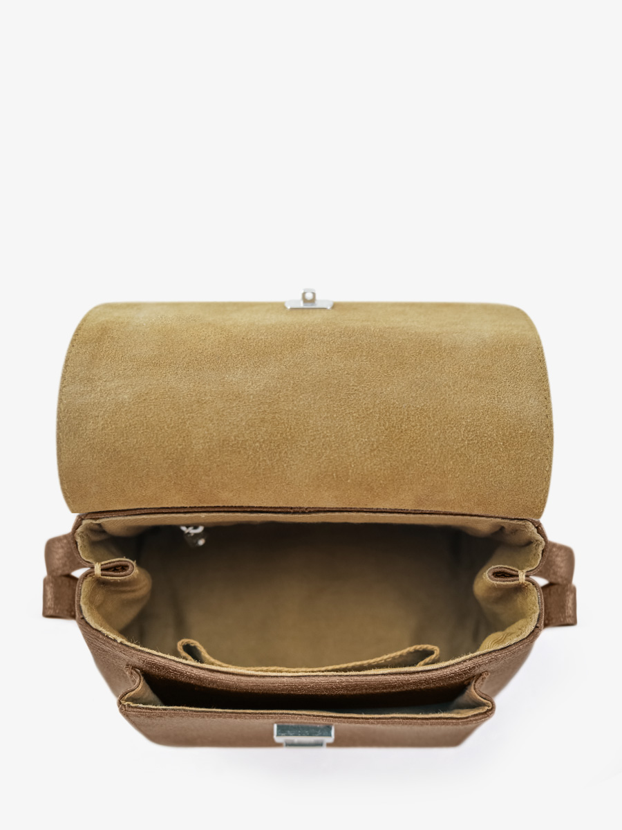 foto-vista-interna-mini-borsa-a-tramoggia-in-pelle-metallizzata-marrone-diane-xs-marrone-paul-marius-w035xs-c