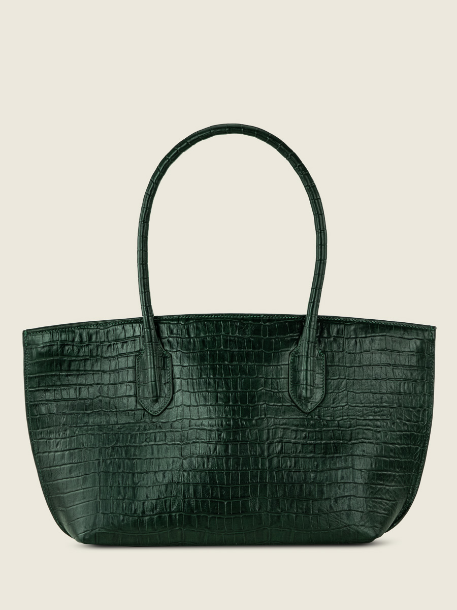foto-vista-dietro-borsa-tessuta-in-pelle-verde-donna-edith-heritage-malachite-paul-marius-w49-cr-dg