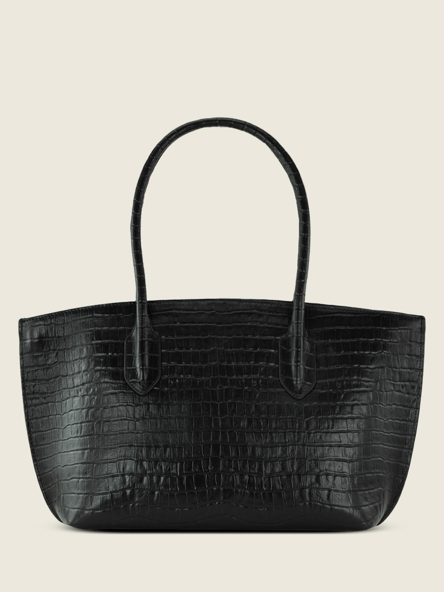 foto-vista-dietro-borsa-tessuta-in-pelle-nera-donna-edith-heritage-nero-corvino-paul-marius-w49-cr-b
