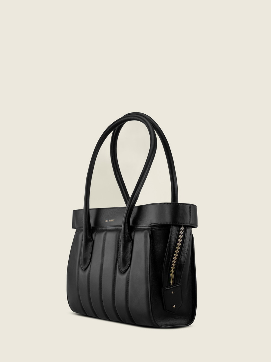 borsa-da-viaggio-borsa-a-mano-imbottita-eros-selleria-nera-vista-laterale-w52m-mat-s-b