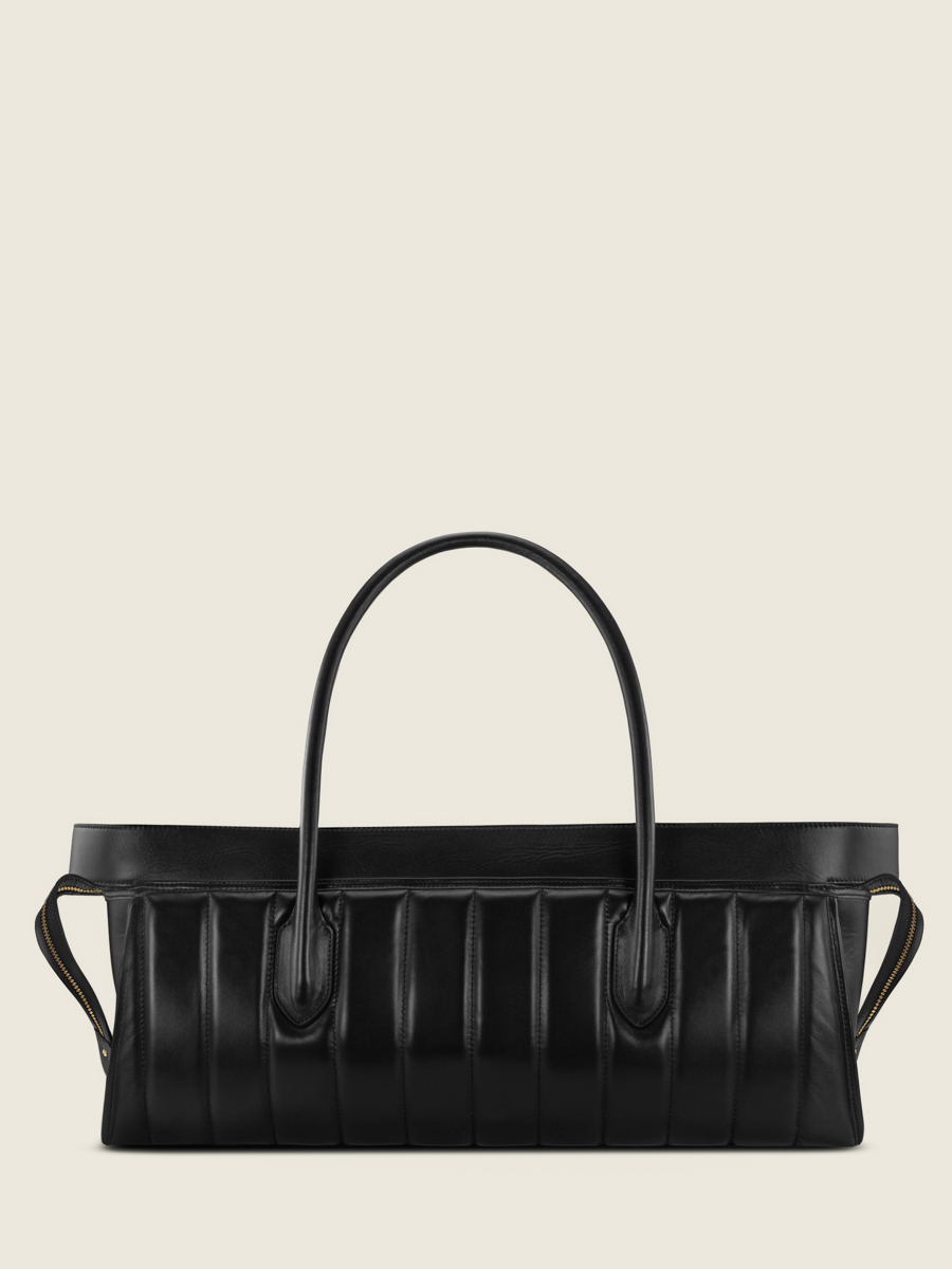 borsa-da-viaggio-trapuntata-eros-ultra-lunga-selleria-nera-vista-posteriore-w52l-mat-s-b