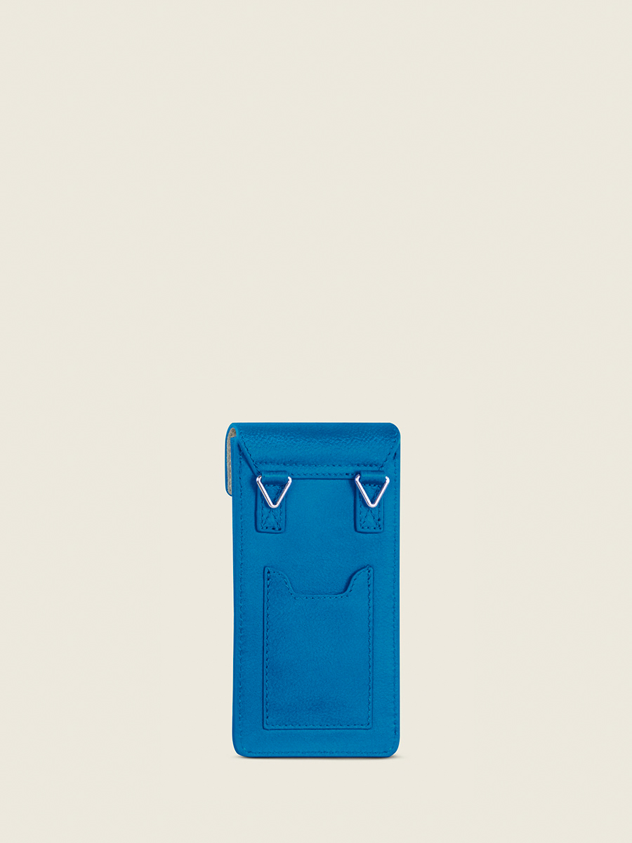 foto-vista-dietro-borsa-telefono-in-pelle-blu-eva-neon-blu-paul-marius-m71-ne-blu