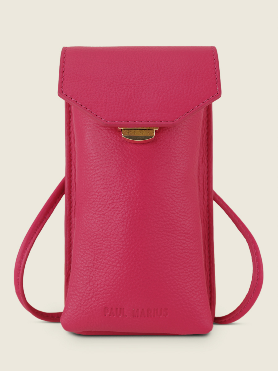 foto-vista-frontale-borsa-telefono-in-pelle-rosa-eva-sorbet-framboise-paul-marius-m71-sb-pi