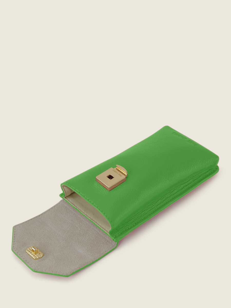 foto-vista-interna-borsa-telefono-cuir-vert-eva-sorbet-kiwi-paul-marius-m71-sb-gr