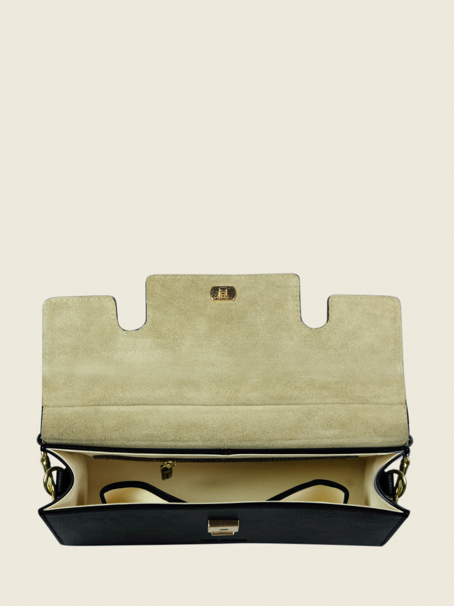 foto-vista-portata-borsa-baguette-in-pelle-nero-corvino-gabrielle-1960-paul-marius-w42-l-b