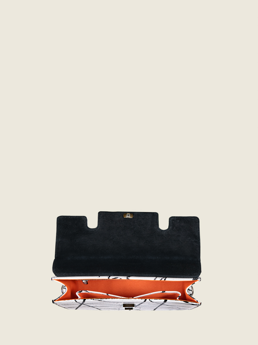 borsa-baguette-in-pelle-bianca-nera-arancione-gabrielle-arty-01-vista-interna-w42-art1-b-w