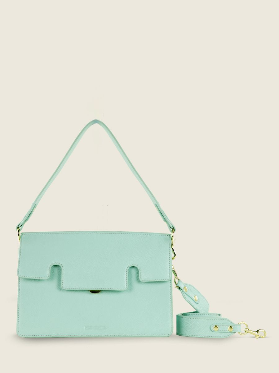 foto-vista-frontale-borsa-baguette-in-pelle-blu-gabrielle-azur-blu-cielo-paul-marius-w42-az-l-blu