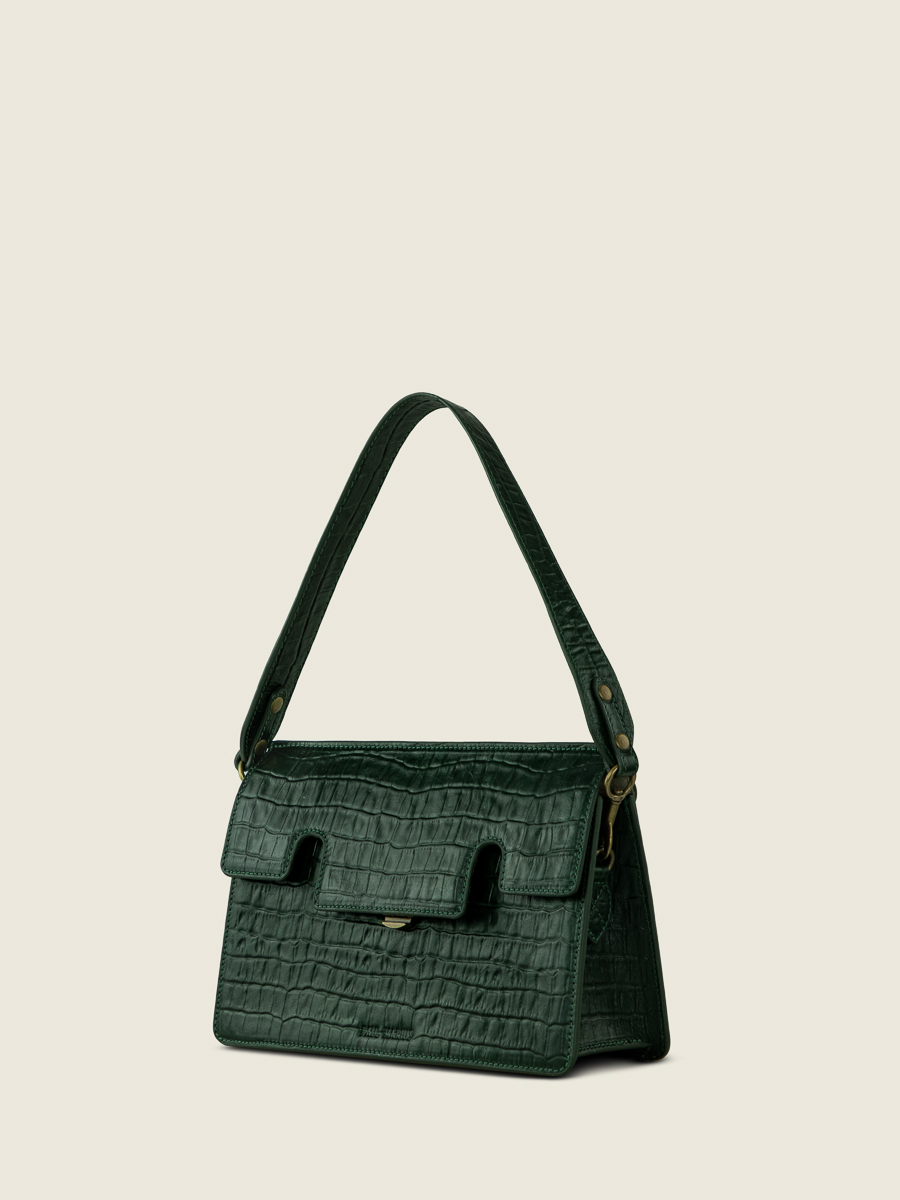 foto-vista-lato-borsa-baguette-in-pelle-verde-gabrielle-heritage-malachite-paul-marius-w42-cr-dg