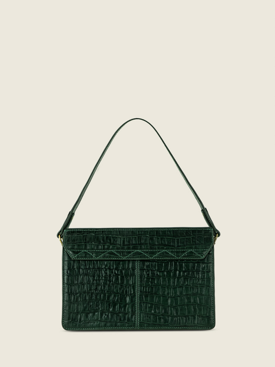 foto-vista-dietro-borsa-baguette-in-pelle-verde-gabrielle-heritage-malachite-paul-marius-w42-cr-dg