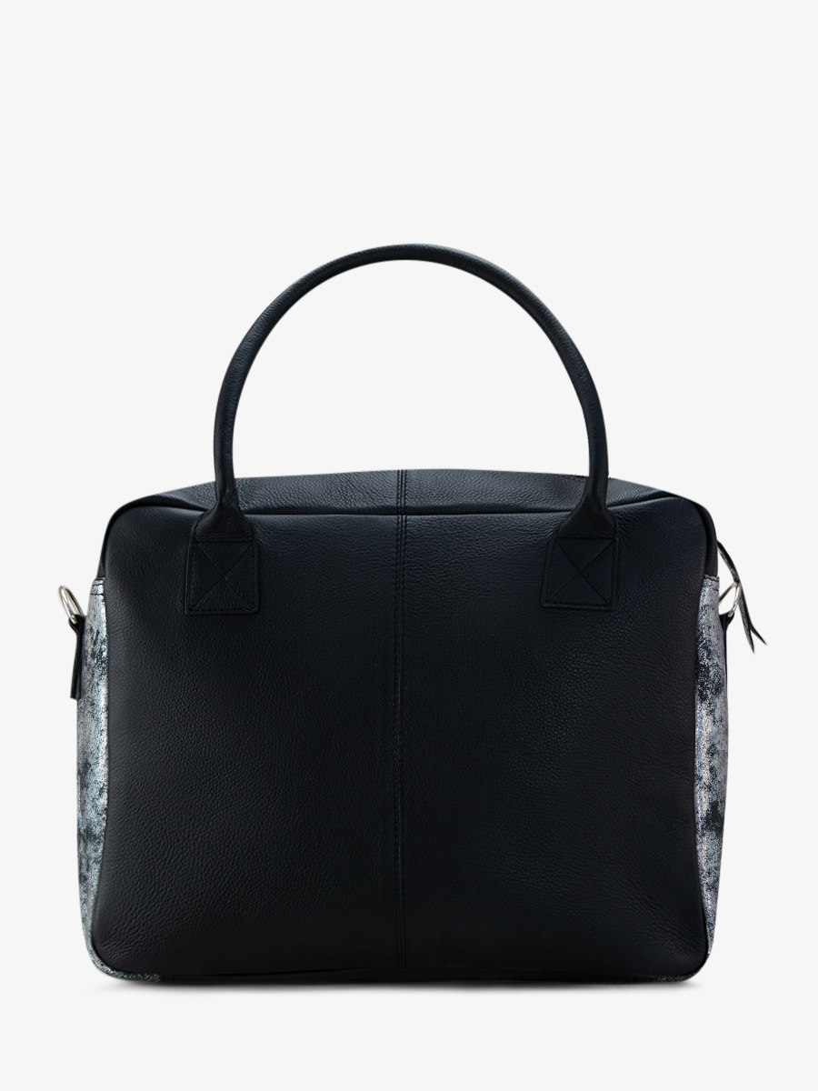 foto-vista-dietro-borsa-a-mano-in-pelle-olografica-ledandy-galaxie-paul-marius-w04-gal