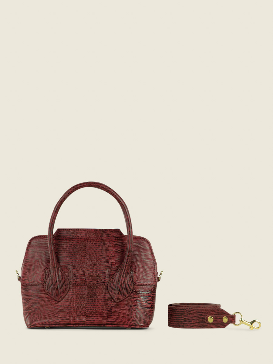 foto-vista-frontale-mini-borsa-a-mano-in-pelle-rossa-gisele-xs-1960-granata-paul-marius-w32xs-l-r