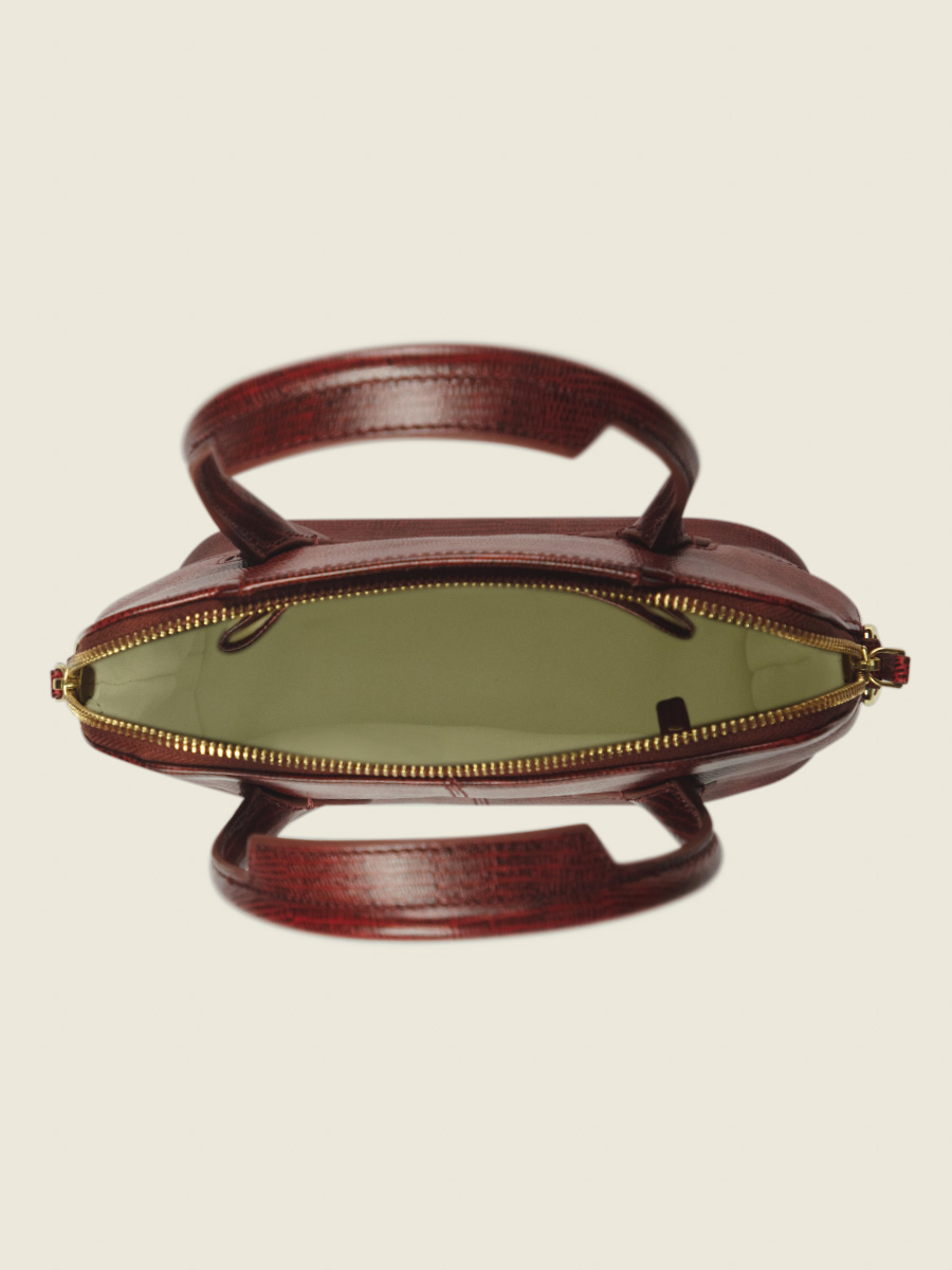 foto-vista-interna-mini-borsa-a-mano-in-pelle-rossa-gisele-xs-1960-granata-paul-marius-w32xs-l-r