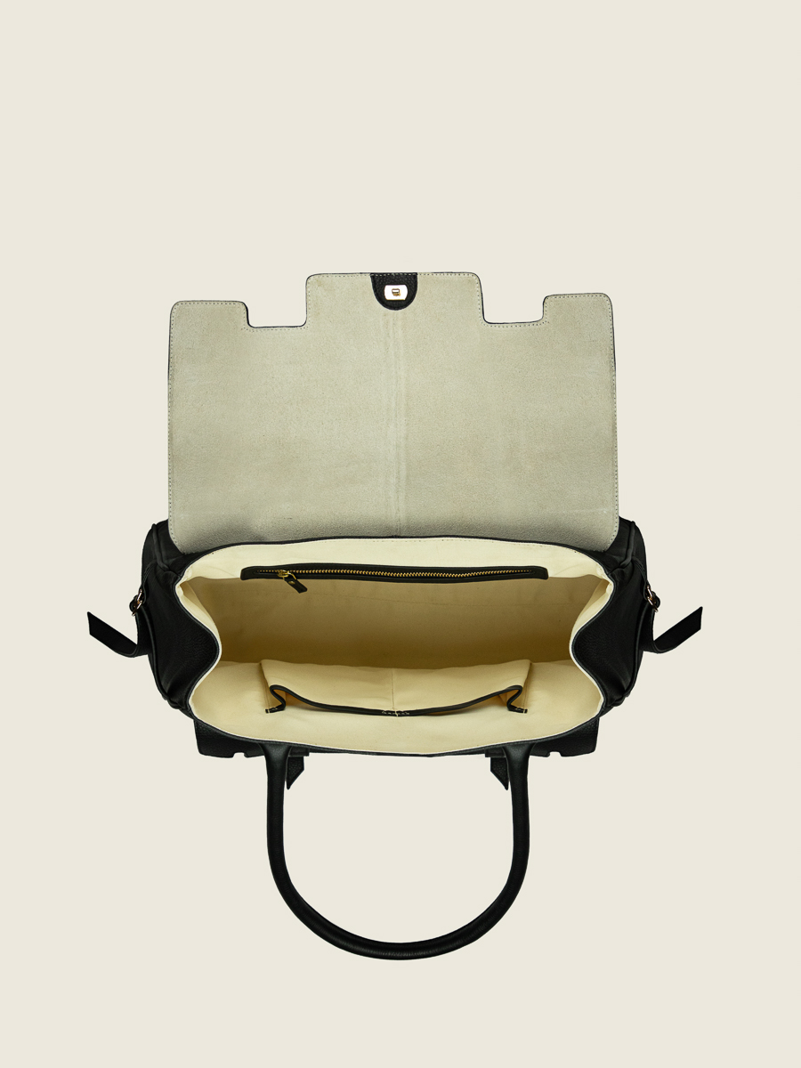 borsa-da-viaggio-james-nero-carbone-vista-interna-W53 BM B-KH