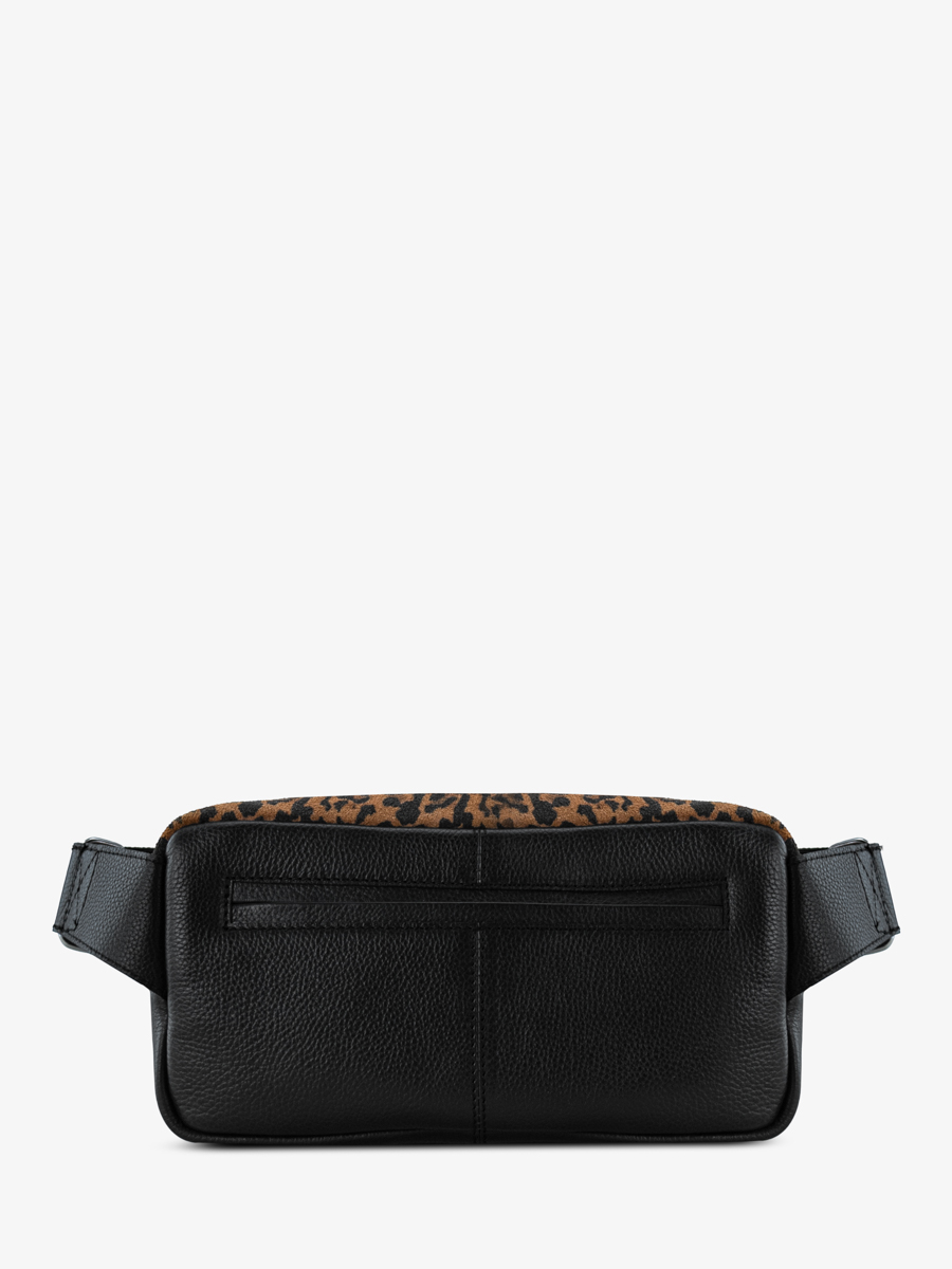 marsupio-in-pelle-leopardato-nero-labanane-90s-leopard-vista-laterale-m86-lp-b
