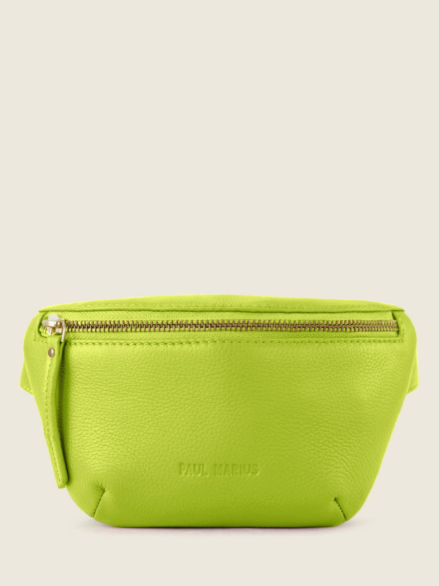 foto-vista-lato-mini-borsa-a-trombone-in-pelle-verde-labanane-xs-sorbet-pomme-paul-marius-m503xs-sb-lgr