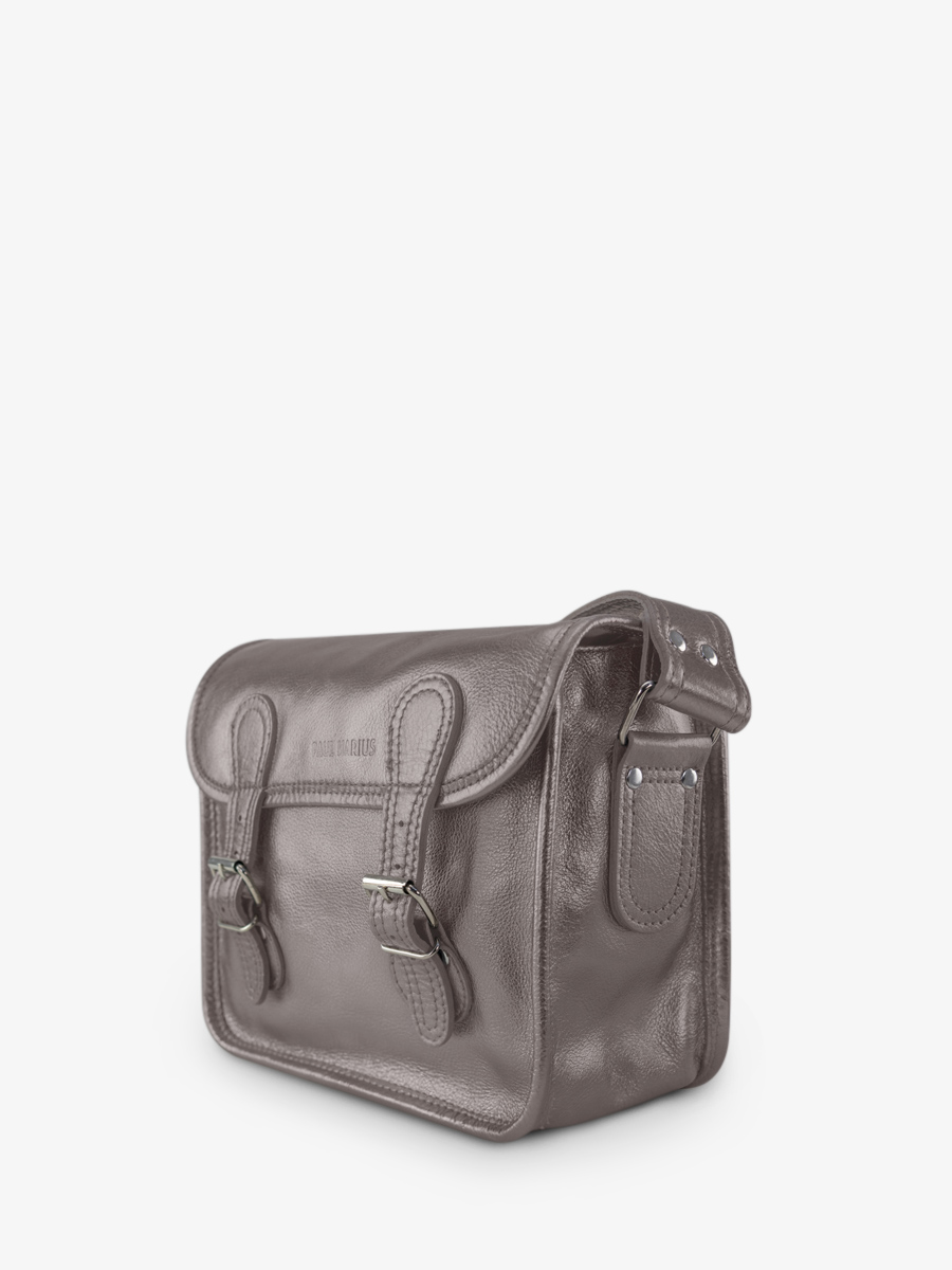 foto-vista-lato-borsa-a-tramonto-in-pelle-argento-lasacoche-s-acciaio-paul-marius-m02s10-gm
