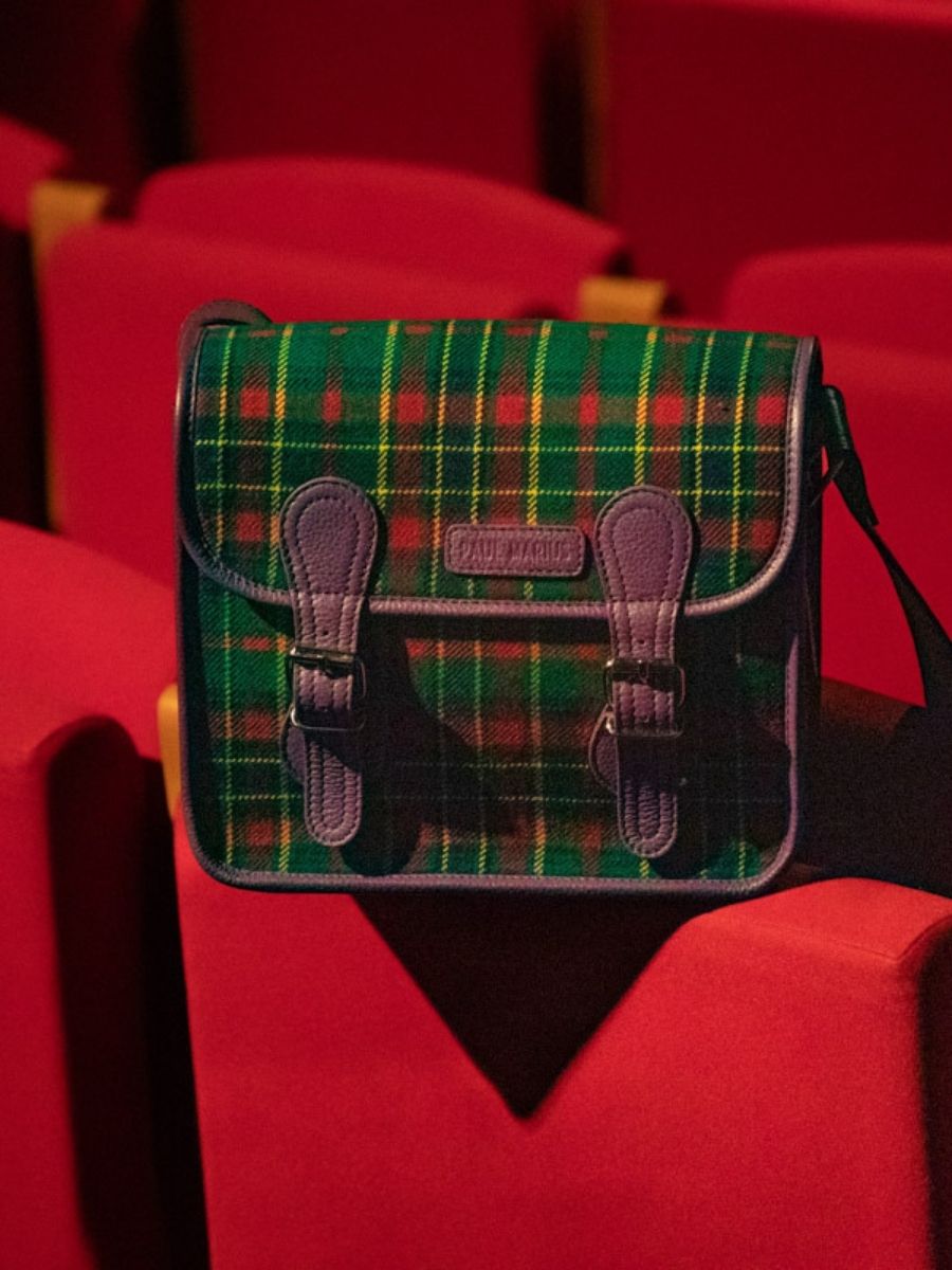 foto-vista-frontale-borsa-a-tramoggia-in-tessuto-tartan-multicolore-lasacoche-s-versus-paul-marius-m02s10-sco-gr-p