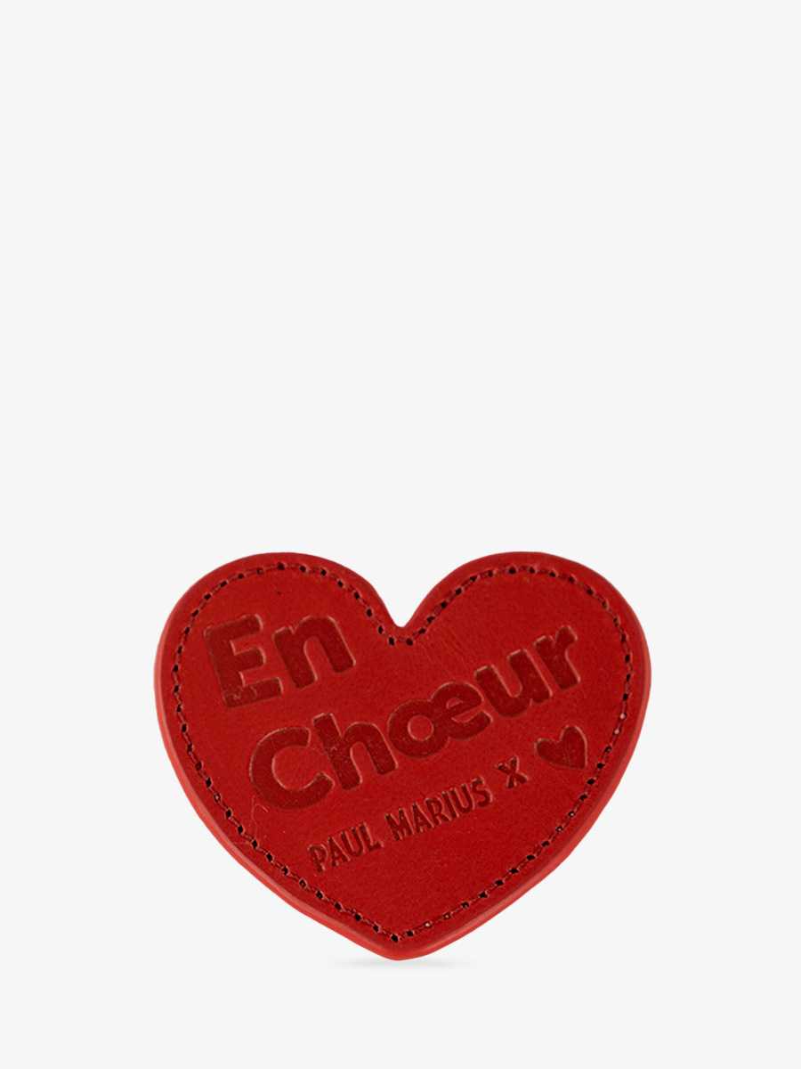 foto-vista-faccia-badge-cuir-rouge-lebadge-coeur-enchoeur-rouge-paul-marius-hb-r
