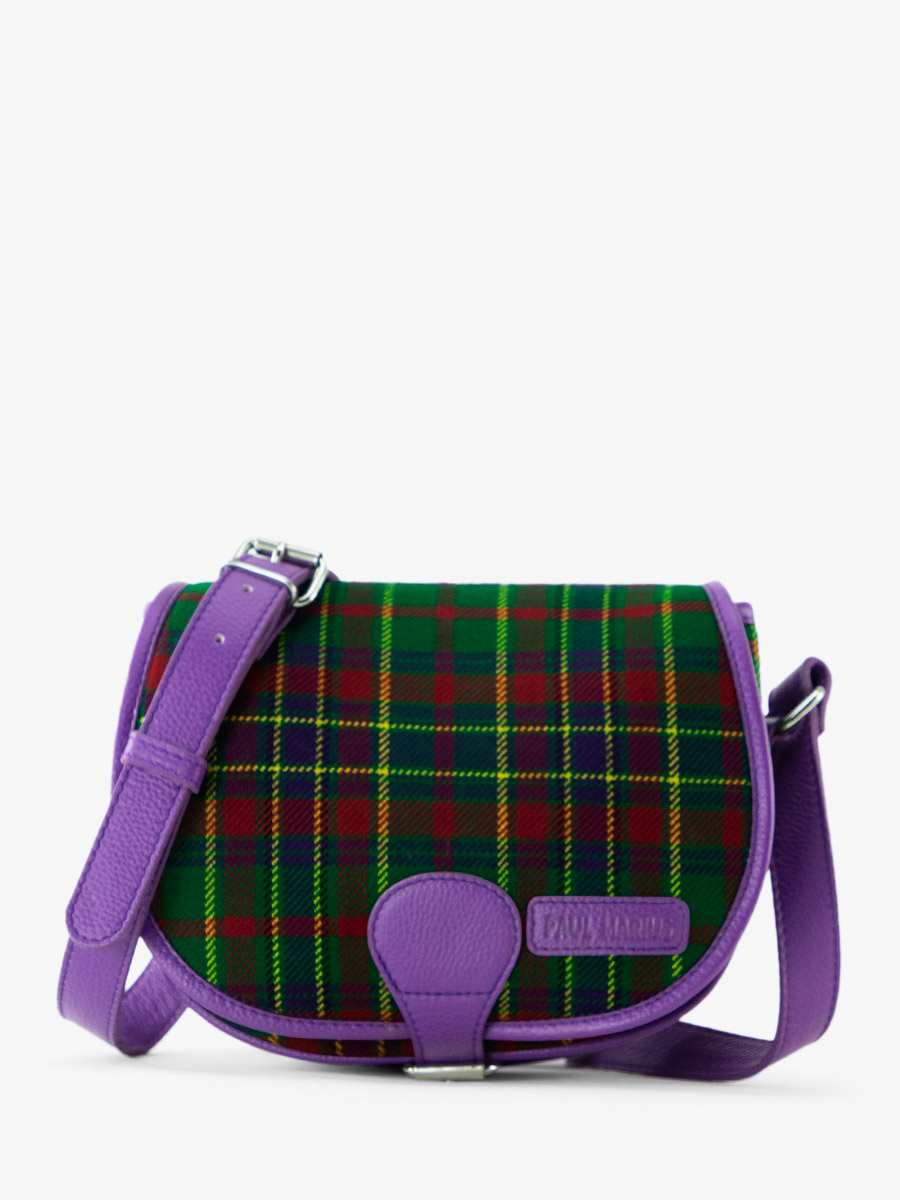 foto-vista-lato-borsa-a-tramoggia-in-tessuto-tartan-lebohemien-versus-paul-marius-m44-sco-gr-p