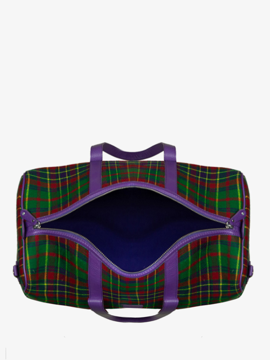 foto-interno-borsa-da-viaggio-in-tessuto-tartan-lecabine-versus-paul-marius-m103-sco-gr-p