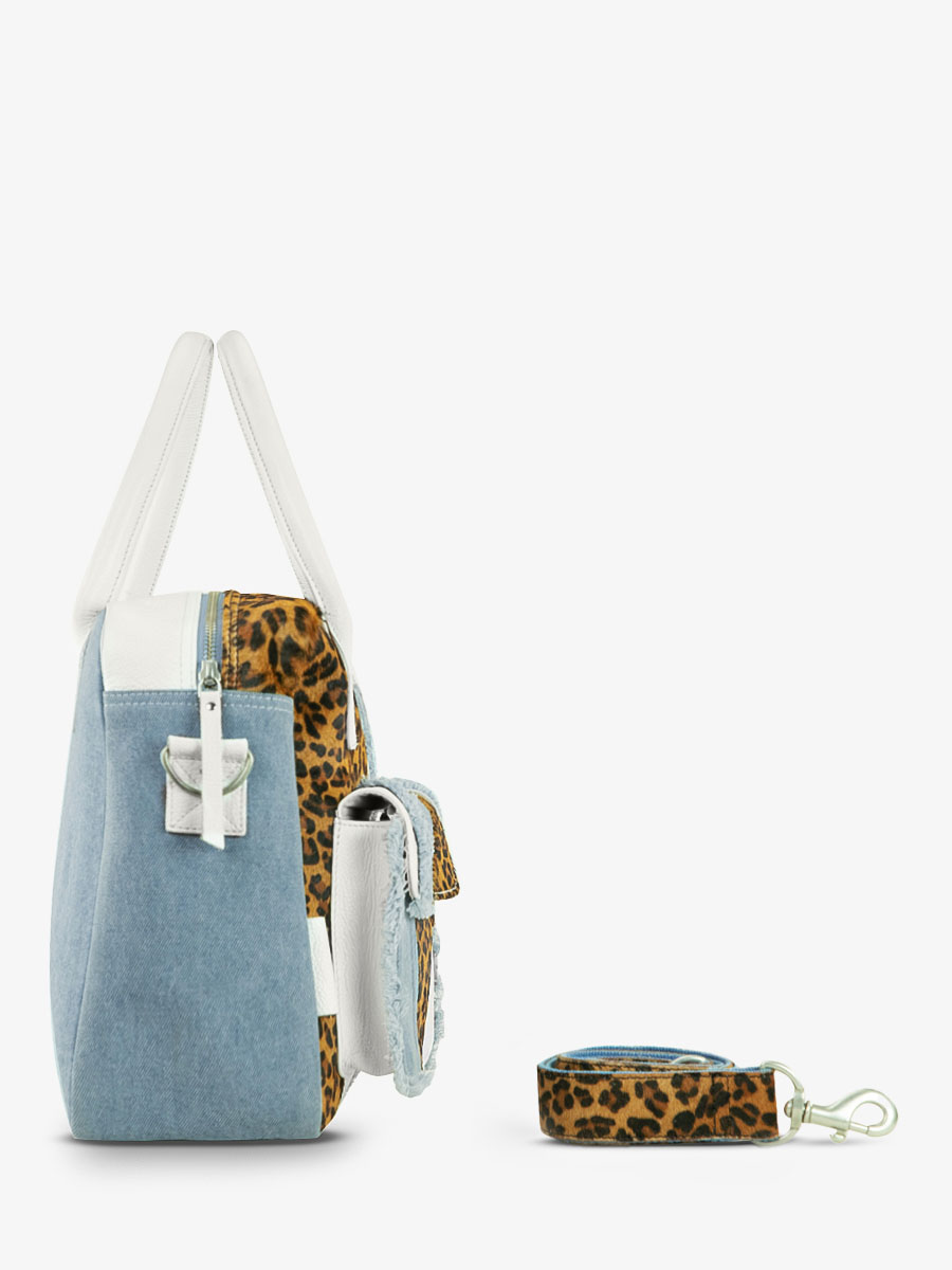 foto-vista-laterale-borsa-mano-in-pelle-bianca-leopardata-ledandy-chimere-denim-bianca-paul-marius-w04-ch-w-denim