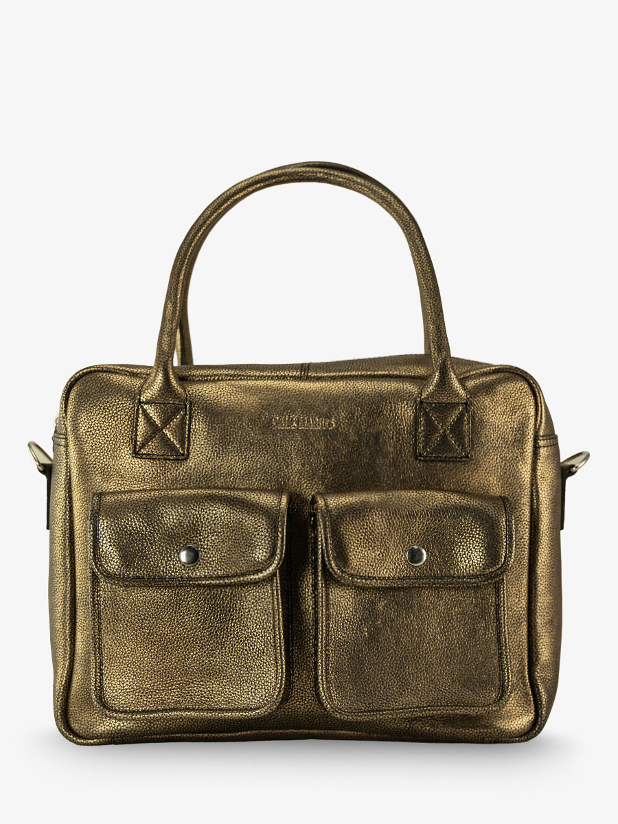 foto-vista-frontale-borsa-a-mano-in-pelle-nera-dorata-ledandy-granite-paul-marius-w04-gra-g-b